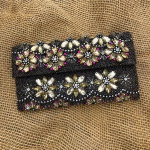 Anthropologie Beaded Clutch